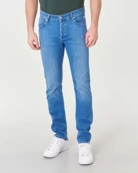 529 Nick stretch cotton light stone washed jeans - soft touch