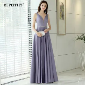 Formal Elegant Dresses Evening Dress Bepeithy Prom Dresses Stylish V-Neck Long