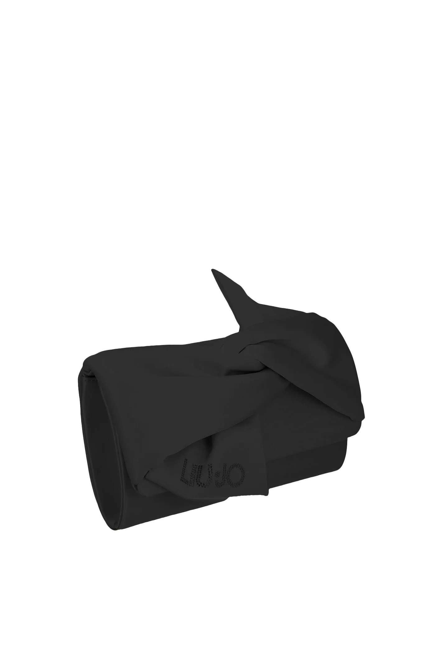 Black Clutch Bag with Bow by Liu Jo