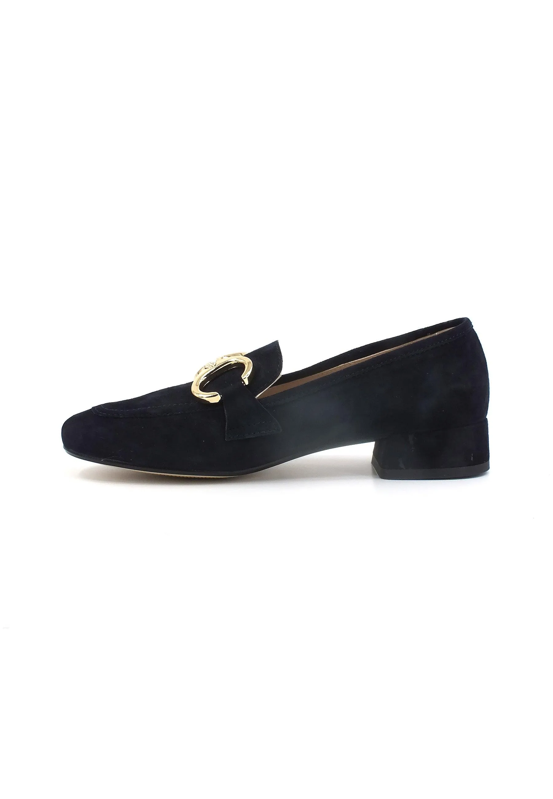 Blue Suede Women's Loafer MELO