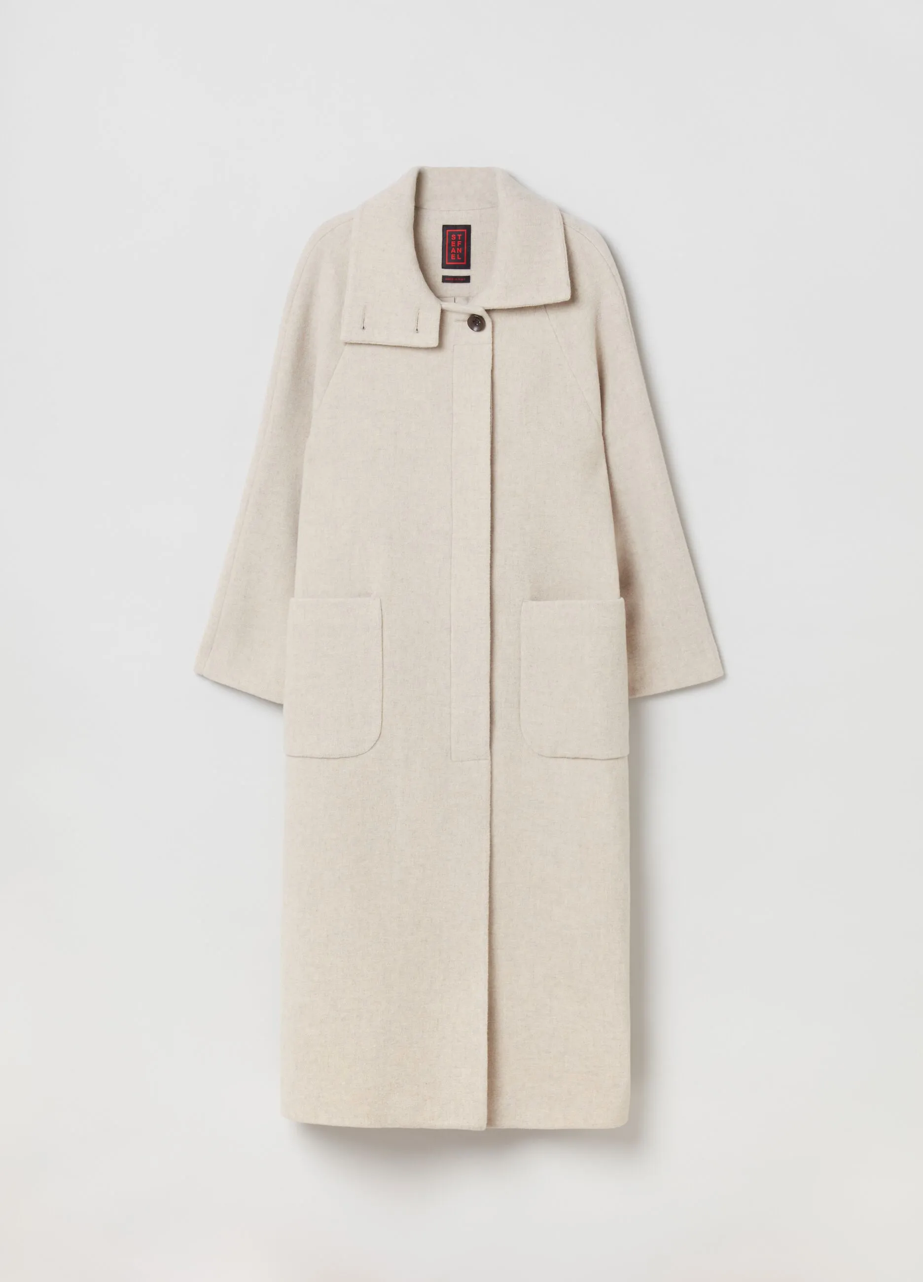 Velour Long Coat
