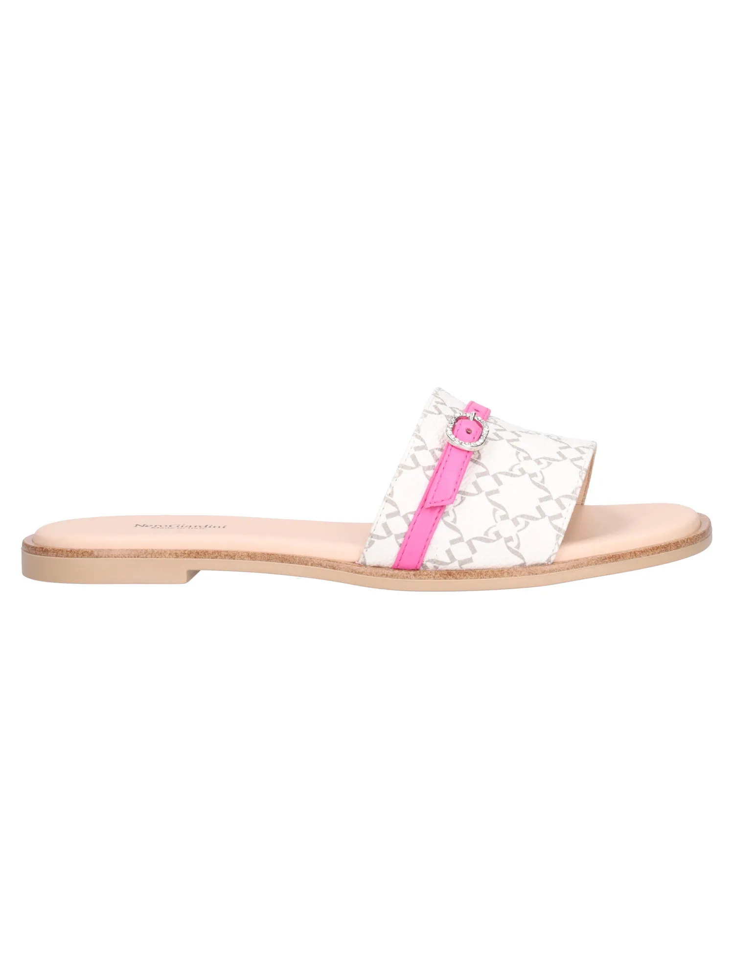 Nero Giardini women's white Ciabatta
