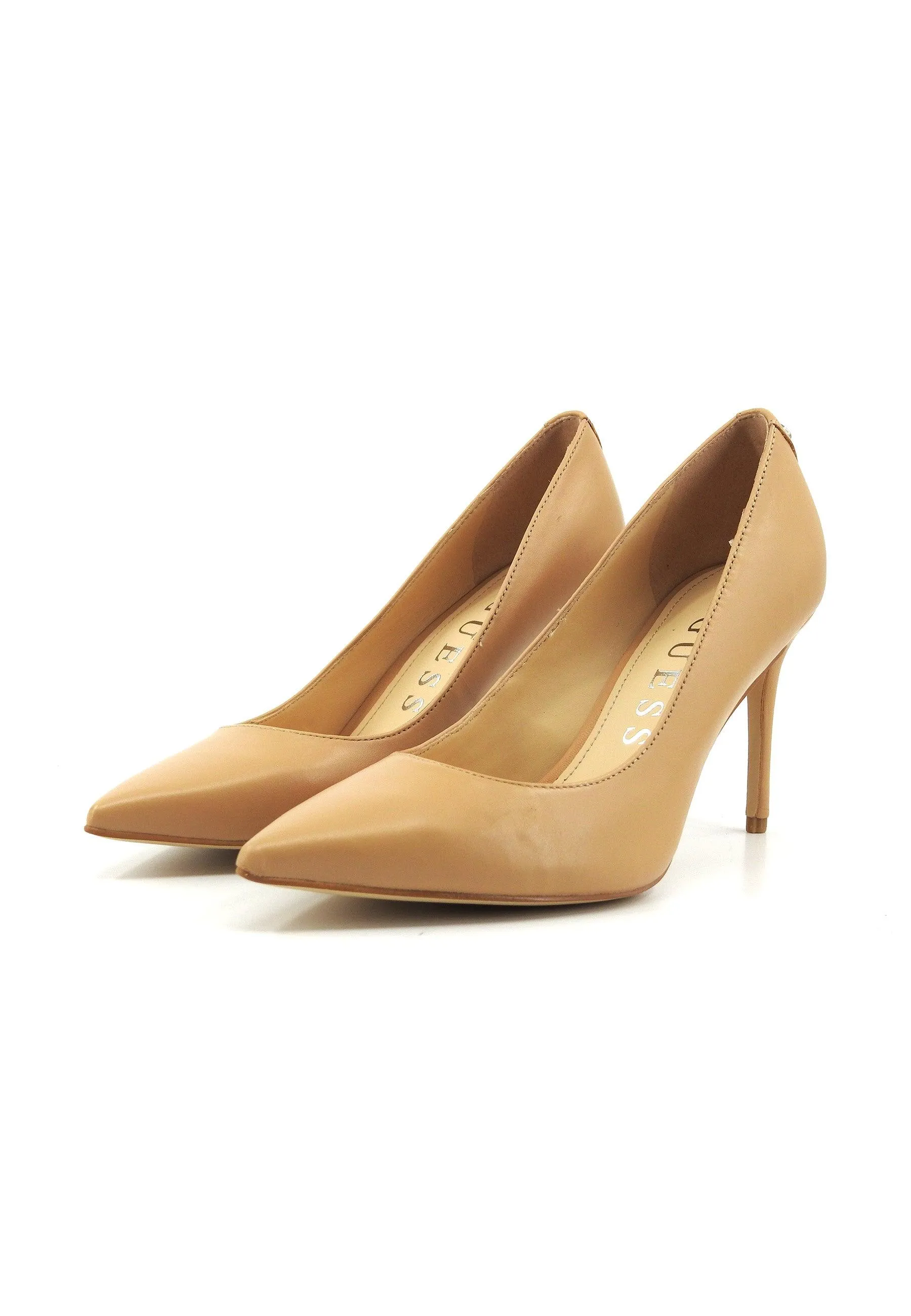 Sand Beige Donna Décolleté Shoes FLPRC7LEA03