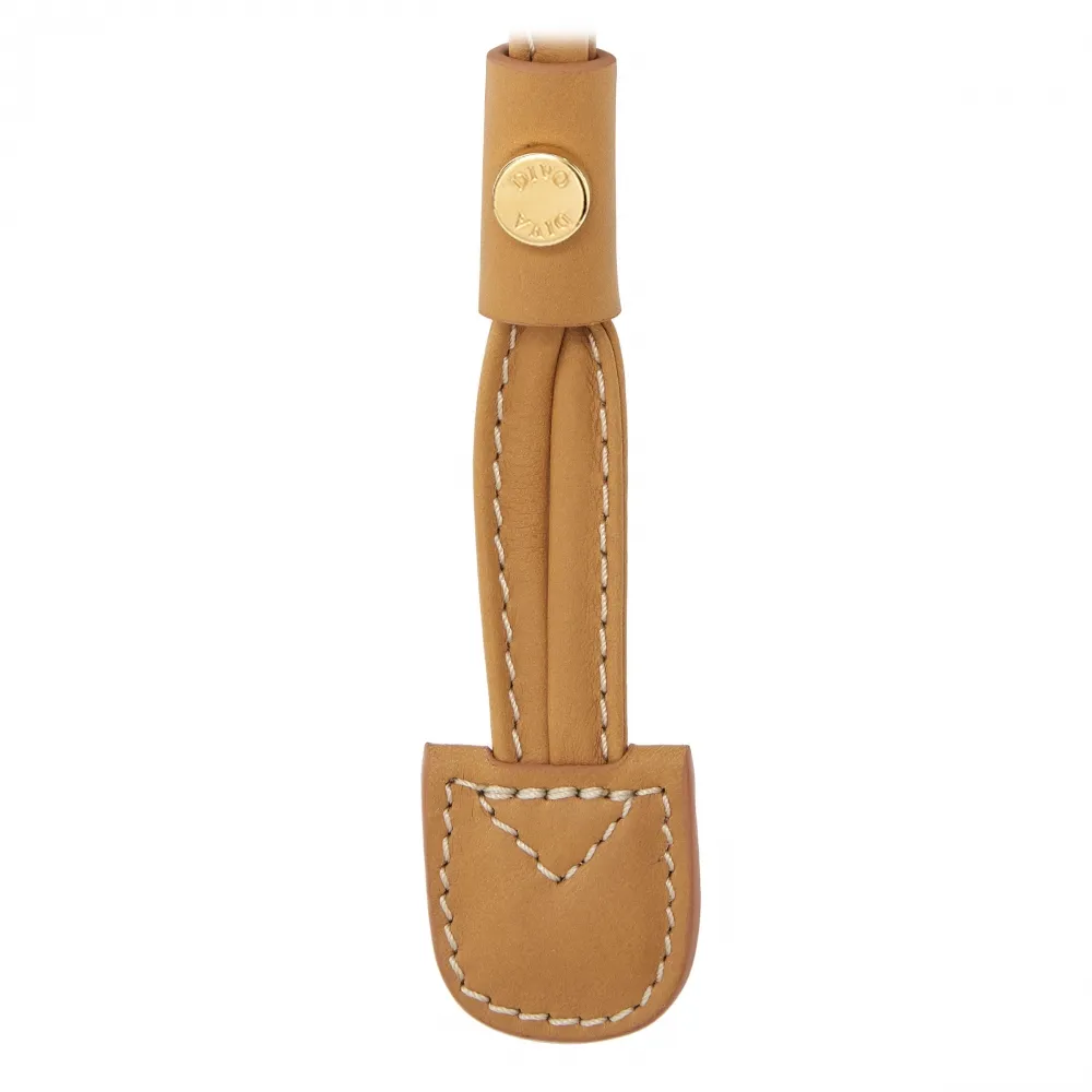 Luxury Leather Bag Made in Italy - Divo Diva Deauville Marrone Life is a Game Collection