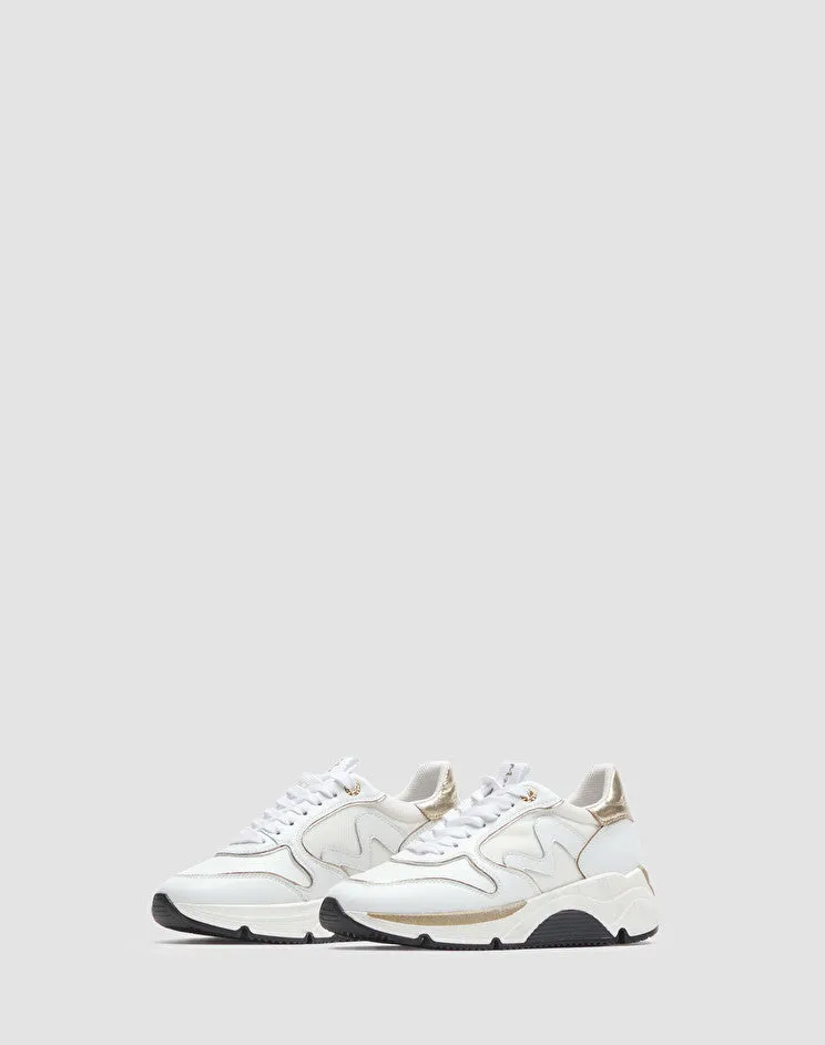 Manila Grace Bianco White Sneakers