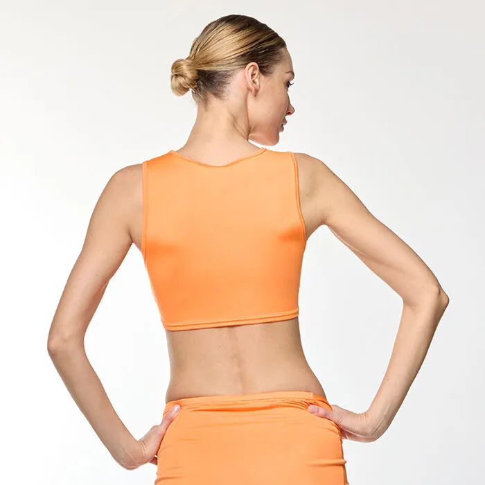 Stylish Orange Crop Top