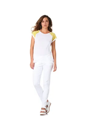White Women's Pants.